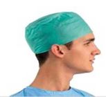 Ελεύθερα μίας χρήσης χειρουργικά καλύμματα λατέξ, μίας χρήσης καπέλα λειτουργούντων δωματίων με το ραμμένο ελαστικό προμηθευτής
