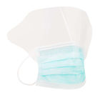 Μαλακή μίας χρήσης προσώπου μασκών εύκολη μίας χρήσης πράσινη PP αναπνοής 3 μάσκα προσώπου πτυχών προμηθευτής