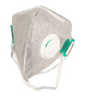 Ενεργοποιημένη μάσκα αναπνευστικών συσκευών άνθρακα FFP2 γκρίζο χρώμα 4 στρώματος μη που προμηθευτής