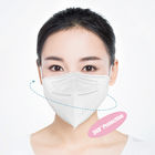 4 πτυσσόμενη FFP2 στρώματος μάσκα προστασίας, αυτί που φορά τη μίας χρήσης προστατευτική μάσκα προμηθευτής
