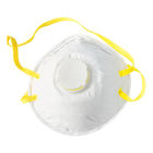 Μίας χρήσης μάσκα τύπων FFP2 Earloop, αναπνεύσιμη μάσκα σκόνης Valved προμηθευτής