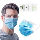 Μιάς χρήσεως μίας χρήσης προσώπου μασκών μάσκα προσώπου σκόνης Eco φιλική αντι με ελαστικό Earloop προμηθευτής