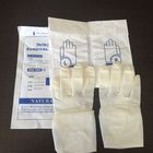 Αποστειρωμένα γάντια 7,5 εξέτασης CE μέση πρόσθετη μακριά σκόνη μικροϋπολογιστών μήκους αγκώνων προμηθευτής