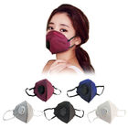 Αντι ιών πτυσσόμενη FFP2 μασκών κάθετη μάσκα φίλτρων αναπνοής πτυχών επίπεδη προμηθευτής