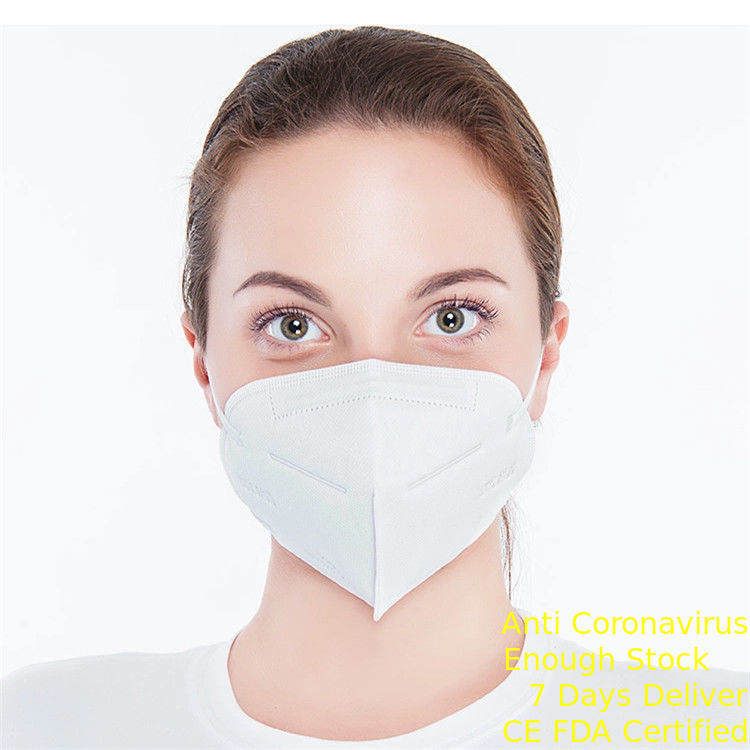 Η κάθετη επίπεδη πτυσσόμενη FFP2 μάσκα πτυχών προσάρμοσε την ιατρική μίας χρήσης μάσκα προσώπου προμηθευτής